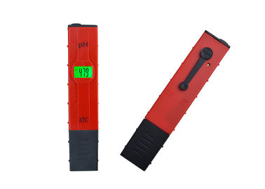 Красный тип легковес ручки ф-метра цифров с компенсацией влияния температуры баклигхт