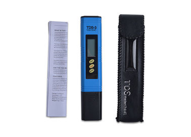Карманный тип ручки метра ТДС воды с 2 батареями кнопки 1.5В 155*31*23мм