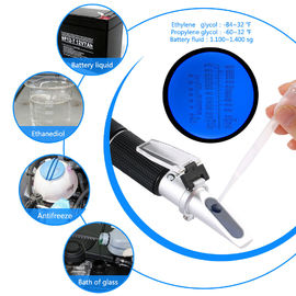 Ручной оптически рефрактометр, Атк рефрактометра жидкости для чистки батареи антифриза