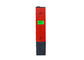 Красный электронный портативный легковес ф-метра с пластиковыми материалами