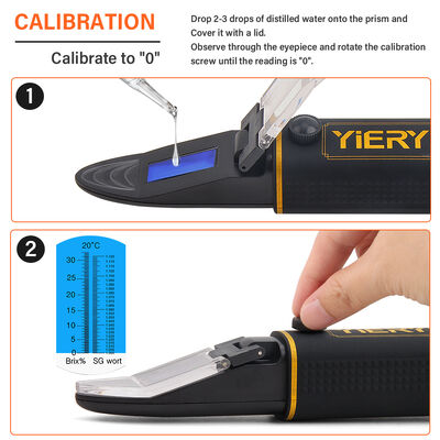 Многоуровневый рефрактометр сахарозы универсальный инструмент для измерения различных уровней сахара в различных промышленных приложениях