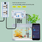 Тестер соленой воды морской воды регулятора метра солесодержания ПЭ-АШ Temp регистратора данных WiFi онлайн