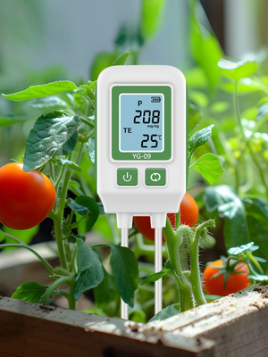 Пластмассовый YIERYI YG-09 Meter плодородия почвы / Npk Tester почвы легкий