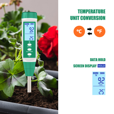 Цифровой диапазон LED Npk Soil Tester 0-1999mg/Kg