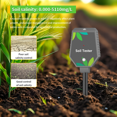 Высокая точность 8 в 1 цифровой счетчик влажности почвы Smart Bluetooth
