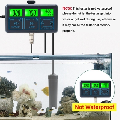 Умный монитор качества воды 7 в 1 ¢ pH/EC/ORP/PPM/CF/TDS/Температура для аквариума, гидропоники и бассейна