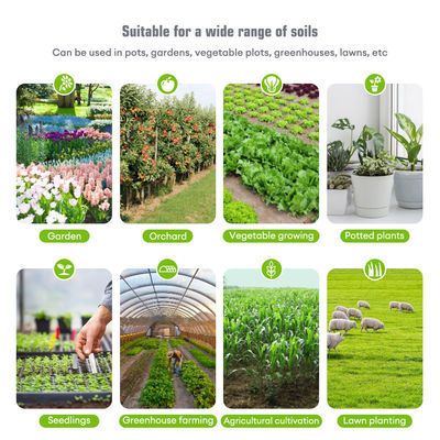 6 - in - 1 Soil Tester Kit | Moisture/pH/Fertility/Sunlight/EC/Temp Meter for Garden, Farm & Indoor Plants