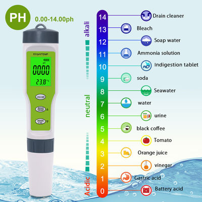 3 - в - 1 Проверка качества воды - pH/EC/Temp Meter с ATC для дома, аквариума и лаборатории