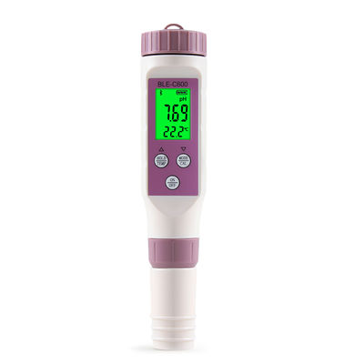 Умный 7 в 1 Bluetooth тестер качества воды - pH/EC/TDS/ORP/Salt/S.G/Temp Meter для дома, лаборатории и аквакультуры