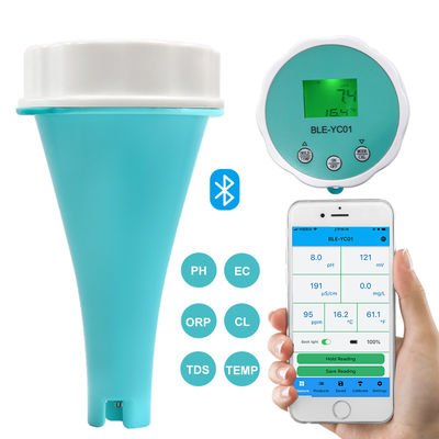 Умный Bluetooth-испытатель воды в бассейне - 6 - в - 1 pH/EC/TDS/ORP/CL/Temp Meter для бассейнов и водных мест