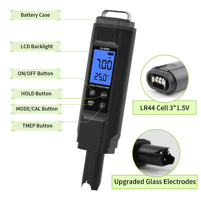 5 - в - 1 Тестер качества воды - pH/соль/TDS/EC/Temp Meter для аквариума, бассейна и дома
