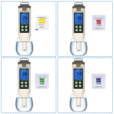 Анализатор качества воды PH/ORP/Hydrogen/Temperature Water Tester