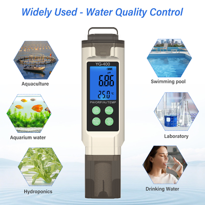Анализатор качества воды PH/ORP/Hydrogen/Temperature Water Tester