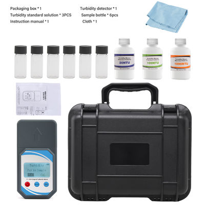 Портативный цифровой счетчик туманности 0-1000 НТУ ± 0,8% точности