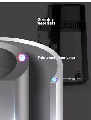 Fuyao K40107 750W 4L мощность SUS304 Нержавеющая сталь дистиллированная вода машина для дома, лаборатории и стоматологического использования