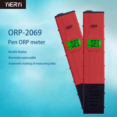 1999mV Range ORP Meter with LCD Backlight and Portable Pen-Type Design for Water Quality Testing
