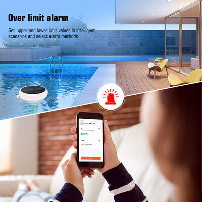 Плавающий водонепроницаемый хлорометр 7-в-1 с Wi-Fi и Smart Hub Salt/EC/TDS/ORP&Temp USB pH-метр на солнечной энергии для плавательных бассейнов