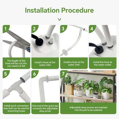 Indoor Smart Soil Moisture Detector Auto Watering Device Programmable Drip Irrigation System for Potted Flowers Herbs