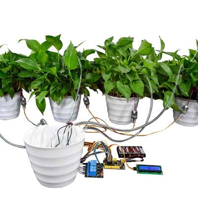 DIY Автоматический набор для полива, совместимый с Arduino, для соревнований мейкеров, STEAM-образования, обучения программированию Mixly