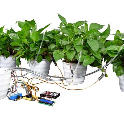 DIY Автоматический набор для полива, совместимый с Arduino, для соревнований мейкеров, STEAM-образования, обучения программированию Mixly