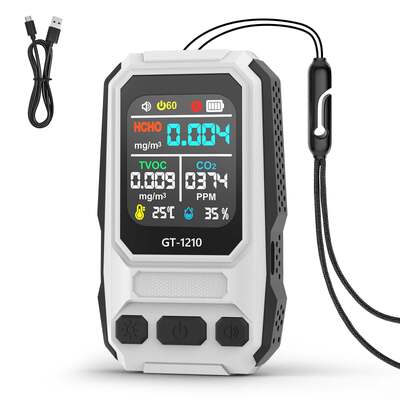 5 в 1 HCHO TVOC CO Temp Установка качества воздуха