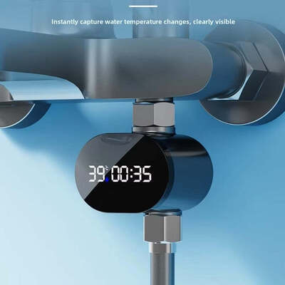 Гидроэнергетика, универсальный термометр для воды душевой лейки, детский душ, купание детей, бытовой визуальный светодиодный цифровой дисплей
