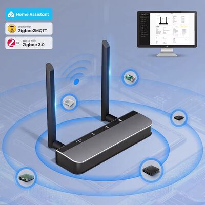 YIERYI Zigbee 3,0 PoE Dongle Gateway Hub для Home Assistant Zigbee2 MQTT ESP32 + CC2652P Двойные антенны 5dBi с питанием Type-C/PoE