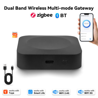 Официальный двухдиапазонный многорежимный шлюз Smart 2.4G/5G, центральный хаб умного дома, поддержка Zigbee и Bluetooth